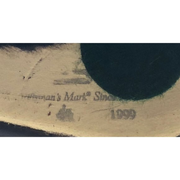 Vintage 1999 Haeger 16.5” Glazed Ceramic Elephant- Brown W/Splashes Of Gold VGC! - Picture 9 of 11